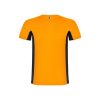 camiseta-roly-shangai-6595-naranja-fluor-negro