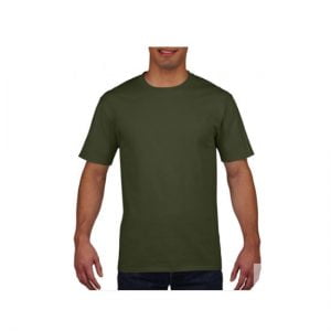 camiseta-gildan-premium-4100-verde-militar