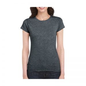 camiseta-gildan-softstyle-entallada-64000l-gris-heather