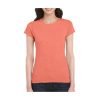 camiseta-gildan-softstyle-entallada-64000l-naranja-heather
