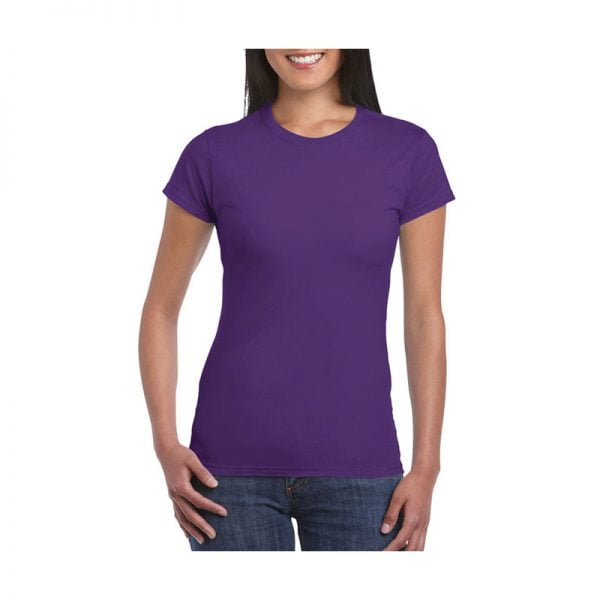 camiseta-gildan-softstyle-entallada-64000l-purpura
