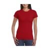 camiseta-gildan-softstyle-entallada-64000l-rojo-cereza