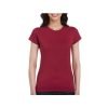 camiseta-gildan-softstyle-entallada-64000l-rojo-cereza-antiguo