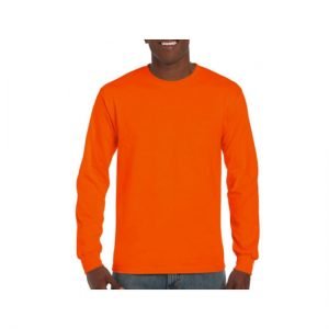 camiseta-gildan-ultra-2400-naranja-safety