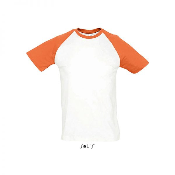 camiseta-sols-funky-blanco-naranja