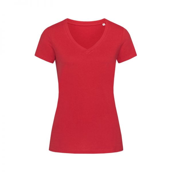 camiseta-stedman-st9310-organica-janet-cuello-v-mujer-rojo-pimienta