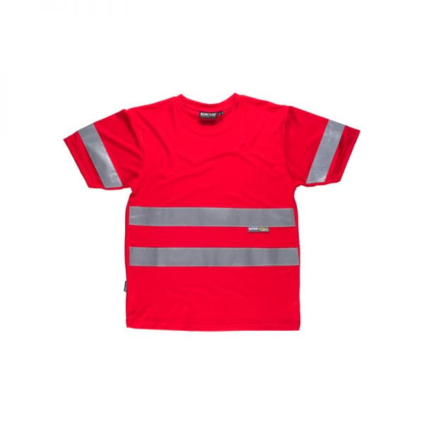 camiseta-workteam-alta-visibilidad-c3939-rojo