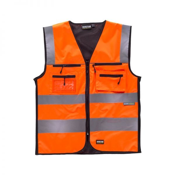 chaleco-workteam-alta-visibilidad-c2901-naranja-fluor-negro