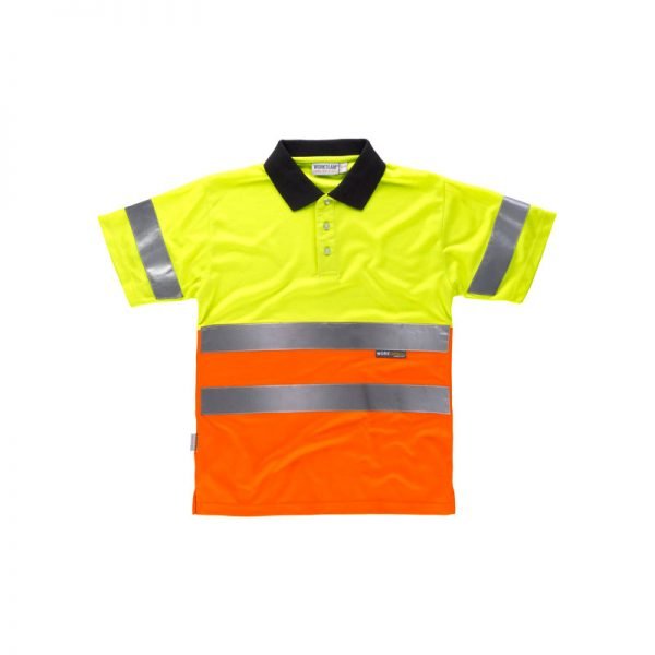 polo-workteam-alta-visibilidad-c3866-amarillo-naranja